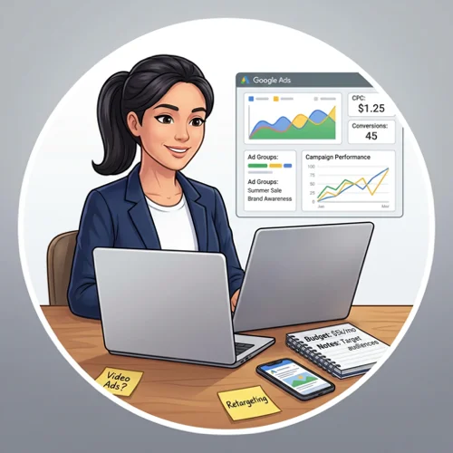 Adina, Google Ads